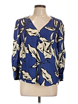 Veronica Beard 3/4 Sleeve Silk Top (view 1)