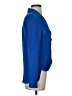 L'Agence Solid Blue Long Sleeve Blouse Size XS (0) - photo 4