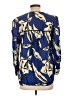 Veronica Beard Floral Blue 3/4 Sleeve Silk Top Size 10 - photo 2