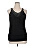 Libian Black Sleeveless Blouse Size 1X - photo 1