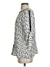Cubism Polka Dots Ivory 3/4 Sleeve Blouse Size S - photo 5