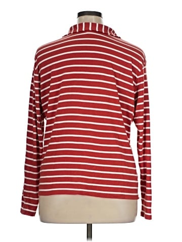 Caslon Long Sleeve Polo (view 2)