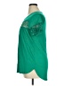 Cupio Green Short Sleeve Blouse Size XL - photo 5