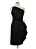 Xscape Black Cocktail Dress Size 14 (petite) - photo 1