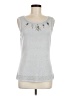 Together Silver Sleeveless Top Size M (estimated) - photo 1