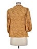 Universal Thread Yellow 3/4 Sleeve Blouse Size M - photo 2