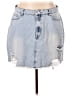 Boohoo Blue Denim Skirt Size 18 - photo 1