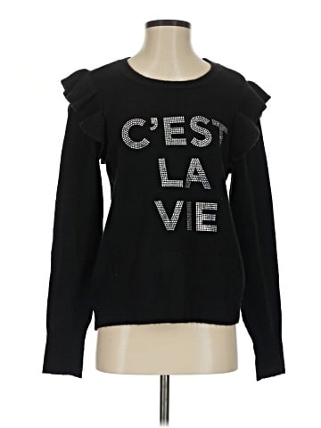 Karl Lagerfeld Paris Pullover Sweater (view 1)