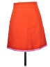 J.Crew Color Block Orange Casual Skirt Size 00 - photo 1