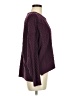 dip Solid Burgundy Pullover Sweater Size M - photo 4