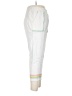 Something Navy 100% Cotton Color Block White Casual Pants Size L - photo 4