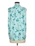 Tahari Teal Sleeveless Blouse Size M (estimated) - photo 2