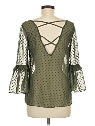 Krazy Kat 3/4 Sleeve Blouse (view 2)