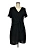 Everly 100% Polyester Solid Black Casual Dress Size M - photo 1