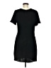 Everly 100% Polyester Solid Black Casual Dress Size M - photo 2