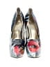 Rosette Graphic Blue Heels Size 5 1/2 - photo 2