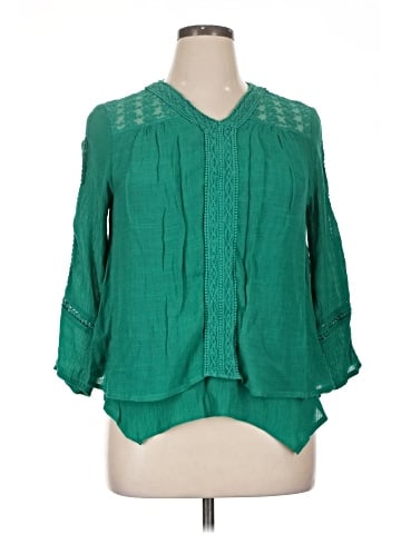 Style&Co 3/4 Sleeve Blouse (view 1)