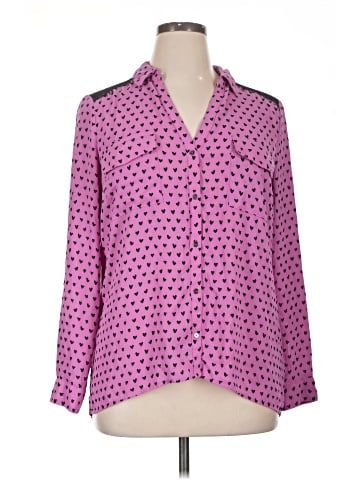 Candie's Long Sleeve Blouse (view 1)