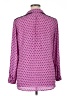 Candie's 100% Polyester Polka Dots Pink Long Sleeve Blouse Size XL - photo 2
