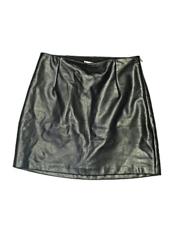 Abercrombie & Fitch Faux Leather Skirt (view 1)