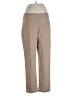 JM Collection Solid Tan Khakis Size L - photo 1