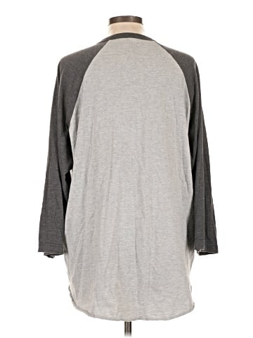 Tultex Long Sleeve Henley (view 2)