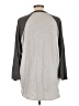 Tultex Gray Long Sleeve Henley Size L (estimated) - photo 2