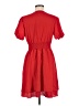 Unbranded 100% Polyester Solid Red Casual Dress Size M - photo 2