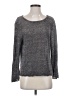 bryn WALKER 100% Linen Metallic Gray Pullover Sweater Size S - photo 1