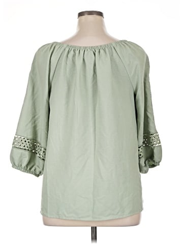 Willi Smith 3/4 Sleeve Blouse (view 2)