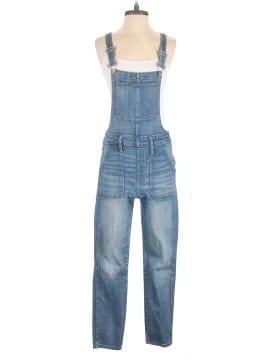 Madewell Skinny Overalls in Jansing Wash (view 1)