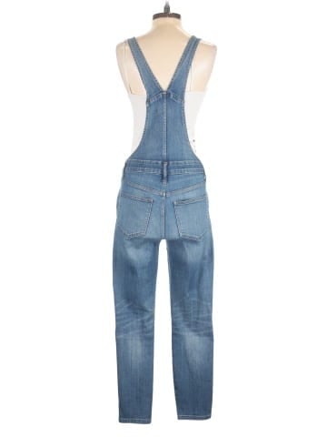 Madewell Skinny Overalls in Jansing Wash (view 2)