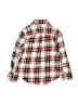 Cat & Jack Plaid Red White Long Sleeve Button-Down Shirt Size 4 - 5 - photo 2