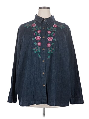 Liz & Me Long Sleeve Blouse (view 1)