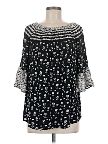 Paradise 3/4 Sleeve Blouse (view 1)