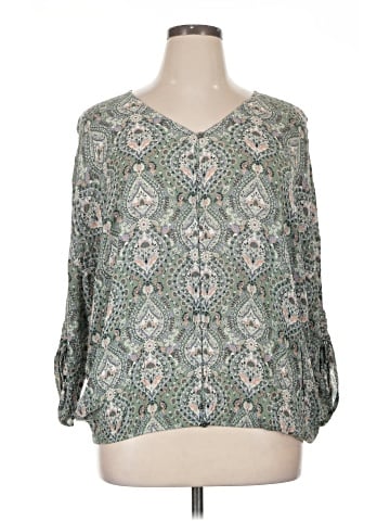 J.Jill 3/4 Sleeve Blouse (view 1)