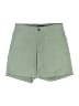 One 5 One Solid Green Khaki Shorts Size 2 - photo 1