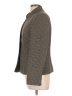 Le Suit 100% Polyester Chevron-herringbone Tan Gray Blazer Size 10 - photo 5