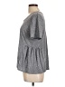 Cremieux Gray Short Sleeve Top Size L - photo 5