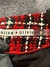 Alice + Olivia Tweed Red Jacket Size 14 - photo 6