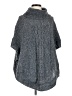 Vince Camuto 100% Polyester Gray Poncho One size - photo 1