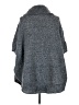 Vince Camuto 100% Polyester Gray Poncho One size - photo 2