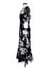 JS Collections 100% Nylon Floral Black Cocktail Dress Size 4 - photo 5