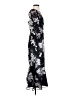JS Collections 100% Nylon Floral Black Cocktail Dress Size 4 - photo 4