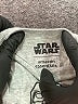 Star Wars 100% Cotton Graphic Gray Long Sleeve Onesie Size Preemie - photo 3