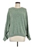 Double Zero 100% Polyester Green Long Sleeve Top Size M - photo 1