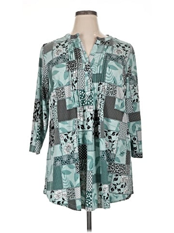Serengeti 3/4 Sleeve Blouse (view 1)