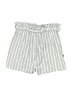 Planet Gold Stripes Ivory Shorts Size S - photo 2