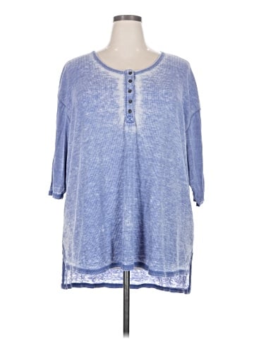 Woman Within 3/4 Sleeve T-Shirt (view 1)