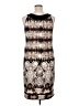 Another Thyme Graphic Brown Casual Dress Size 16 - photo 2